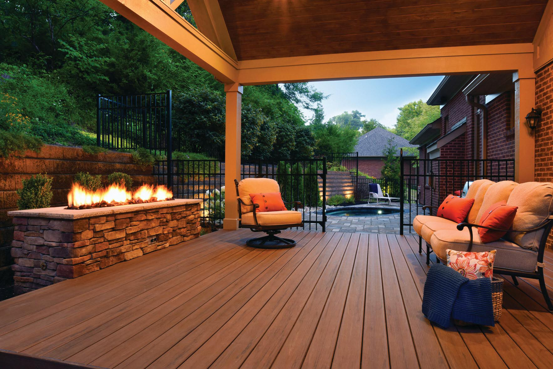 composite decking material