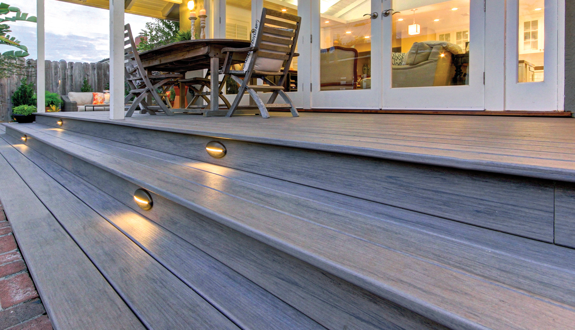  TimberTech Deck Riser Lights - View 1