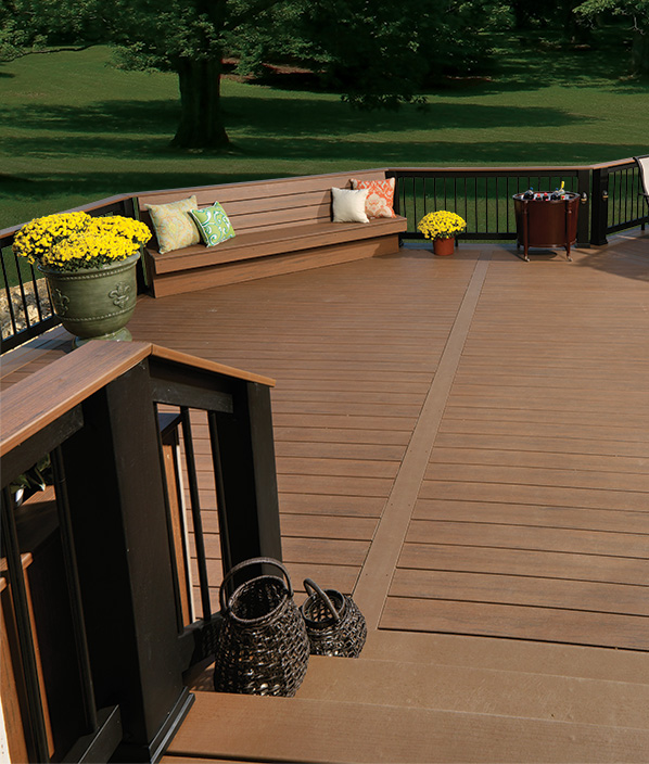 Deck Railing Composite And Aluminum Deck Railing Timbertech Europe 4415