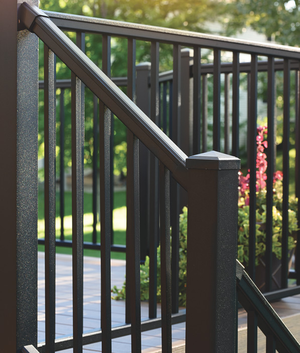  TimberTech Impression Rail Railing Collection in Black