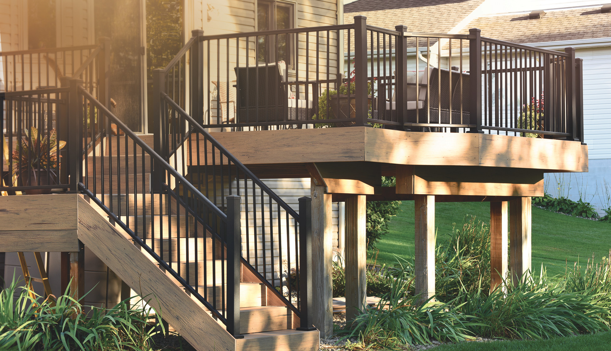  TimberTech Impression Rail Railing Collection in Black